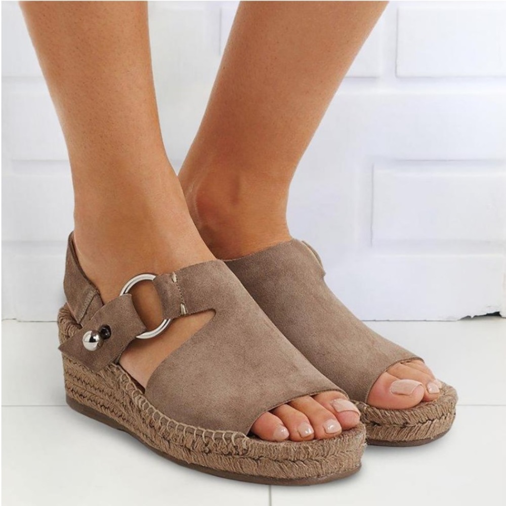 suede sandals